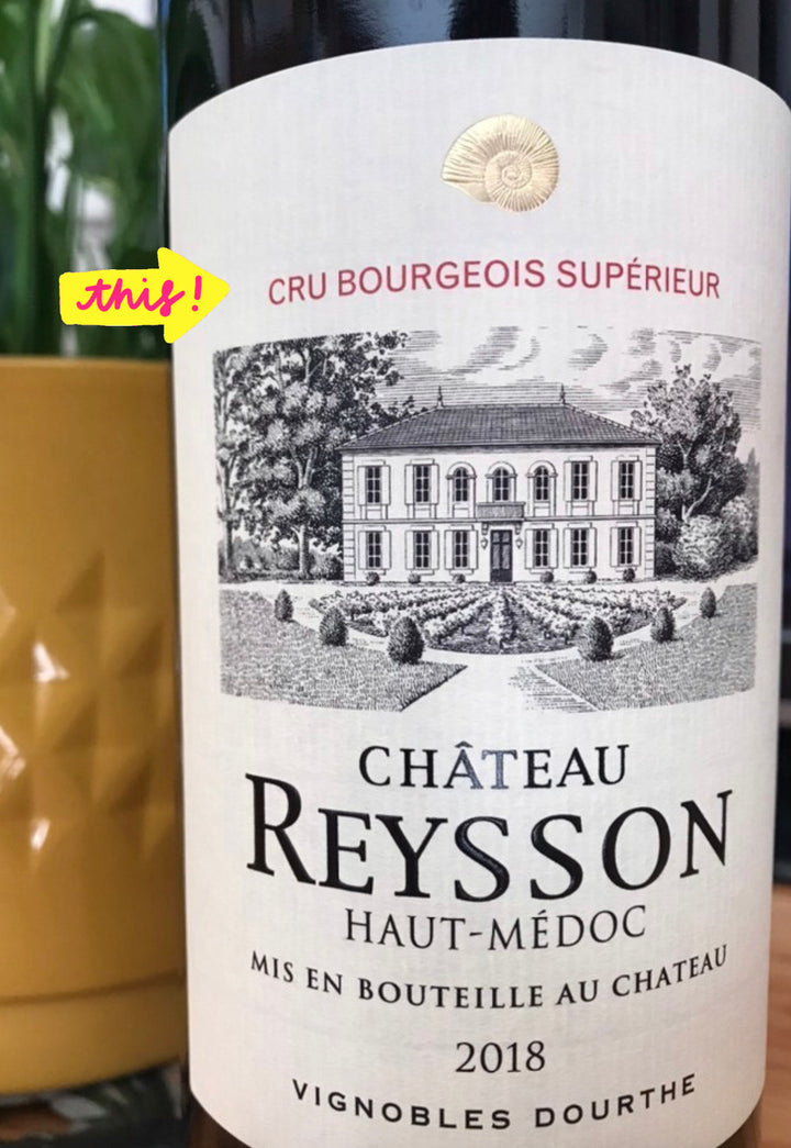 Cru Bourgeois Supérieur meaning