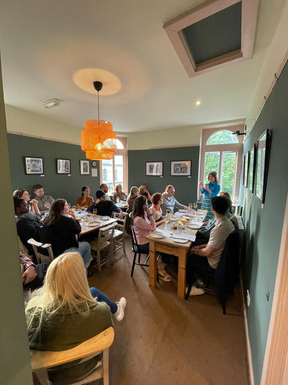 Natty Boom Batty  - Cultures wine and cheese tasting Saltaire with The Drink Talking
